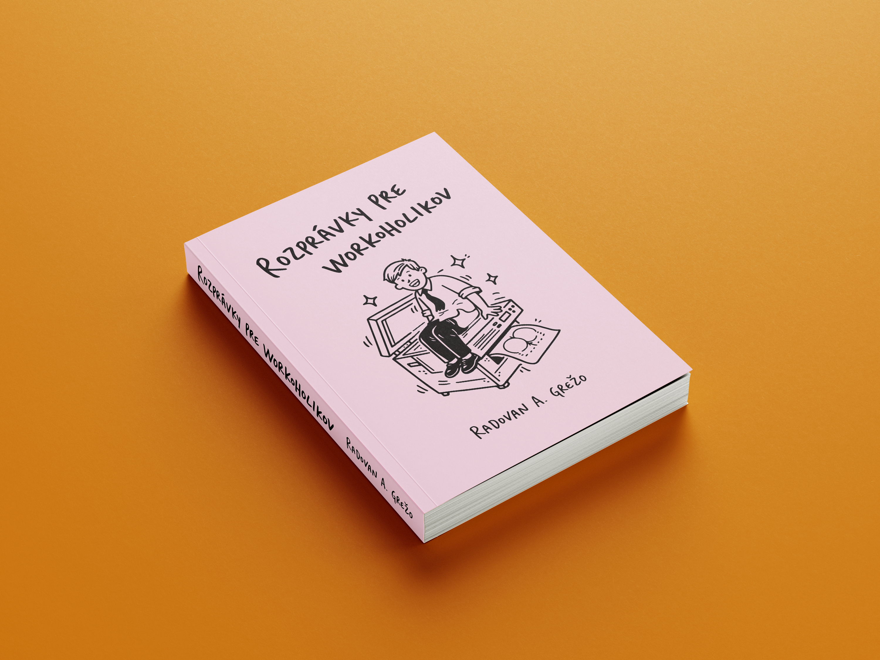 Rozprávky pre workoholikov – ilustrovaná postava